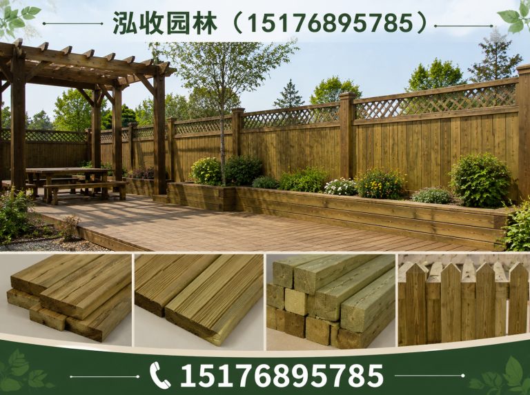 西宁防腐木凉亭展示图